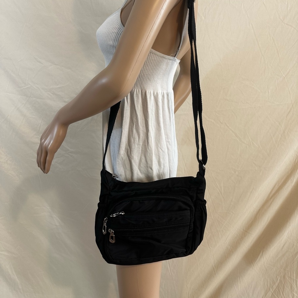 Nylon black purse